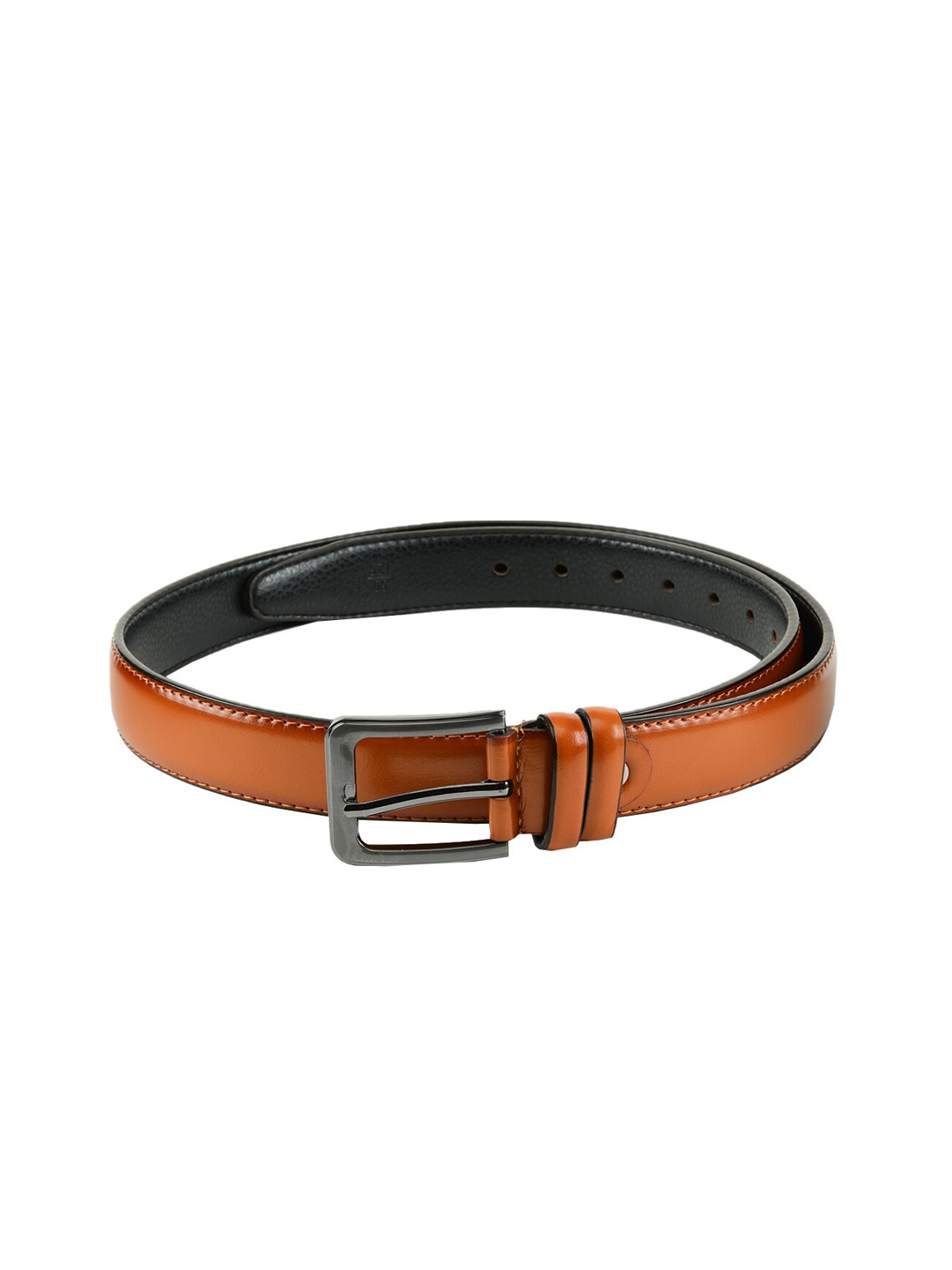 

WINSOME DEAL Men Tan Brown Solid Belt