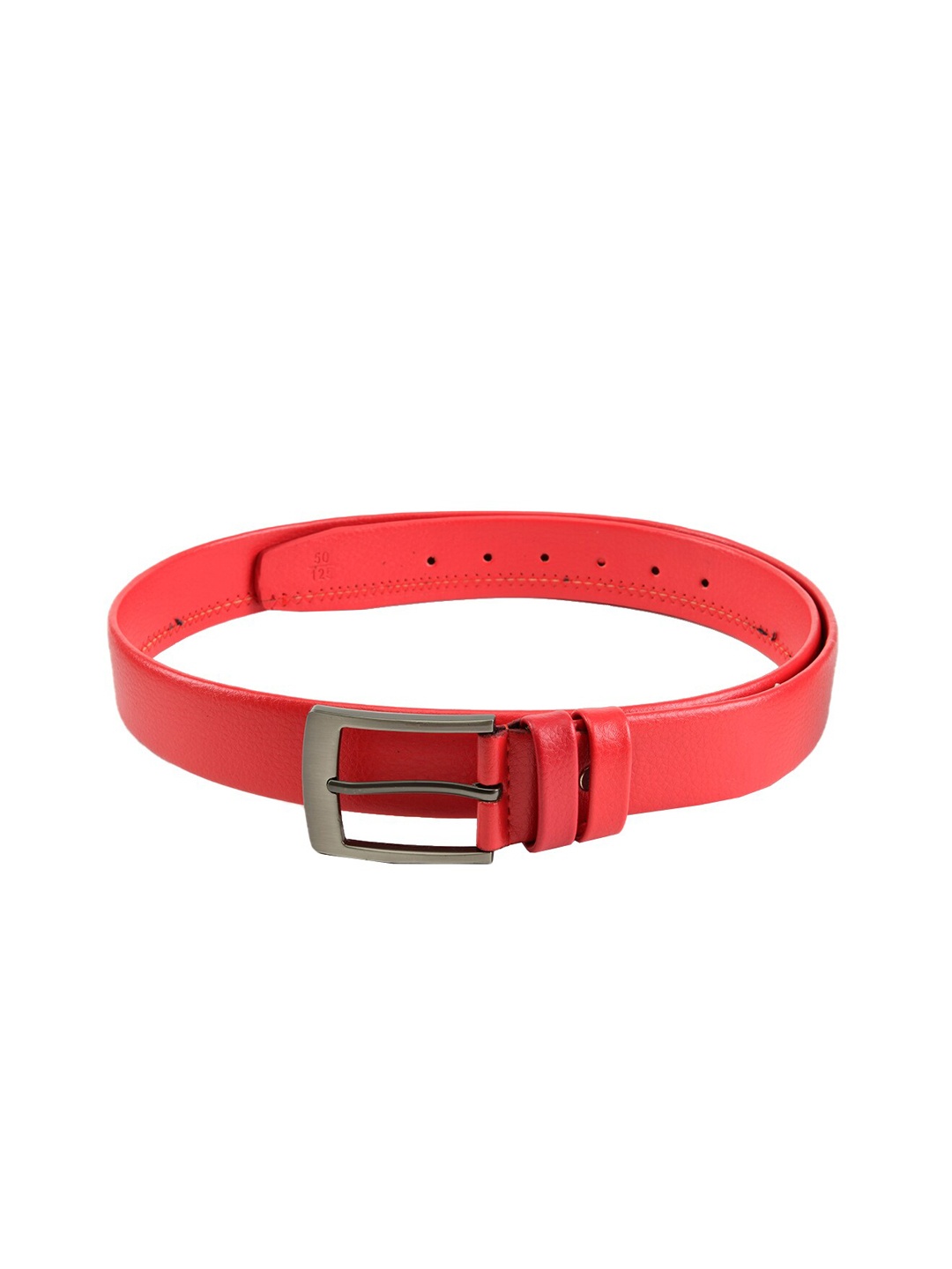 

WINSOME DEAL Men Red Solid Belt