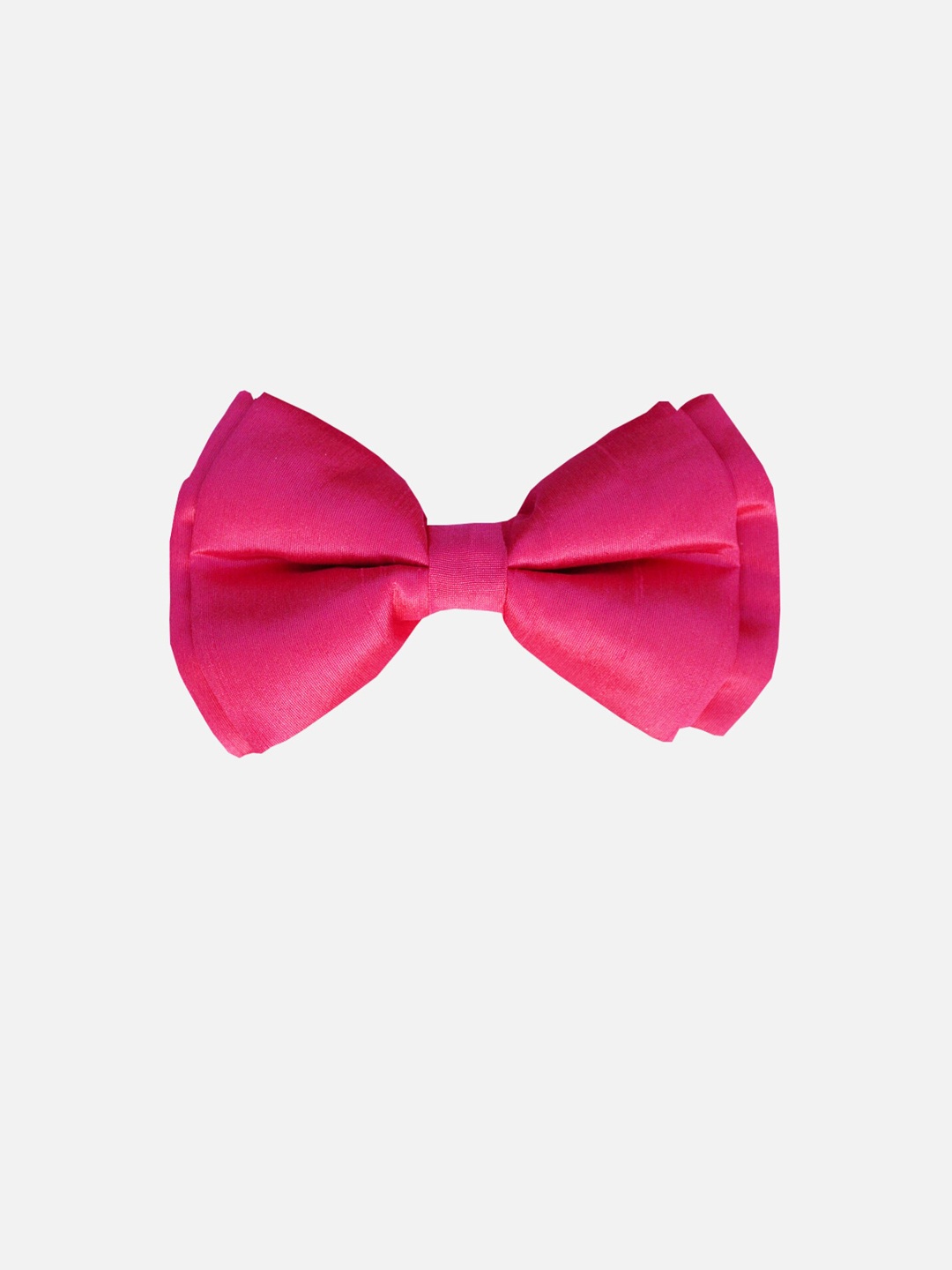 

LANA PAWS Fuchsia Pink Dupion Silk Dog Bow Tie