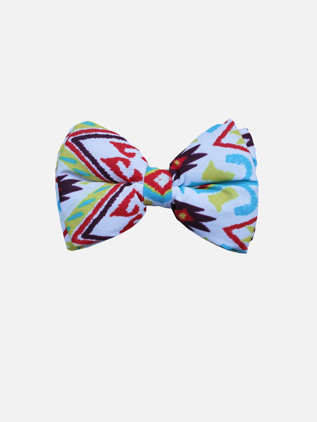 

LANA PAWS Multicoloured Printed Trippy Hippie Dog Bow Tie, Multi