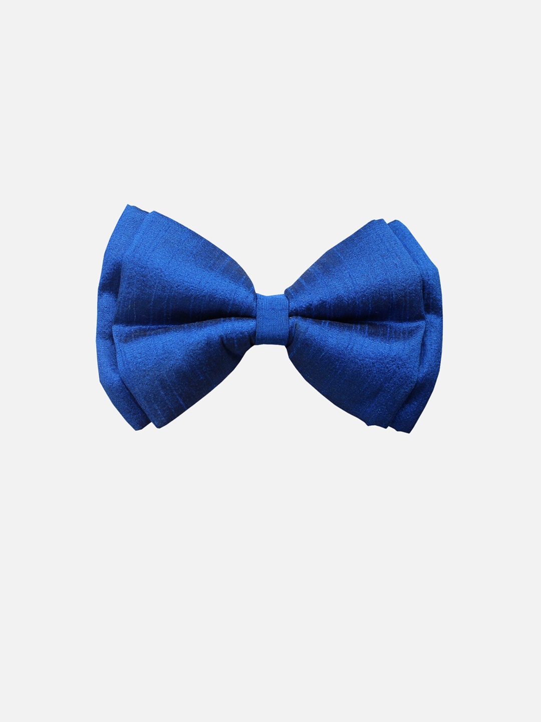 

LANA PAWS Blue Solid Silk Dog Bow Tie