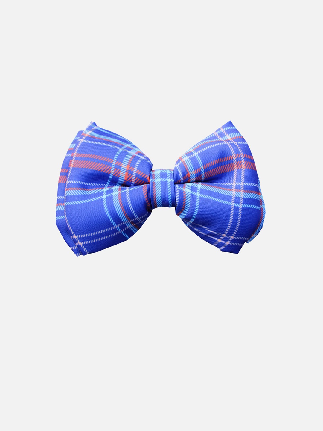 

LANA PAWS Blue & White Checkered Dog Bow Tie