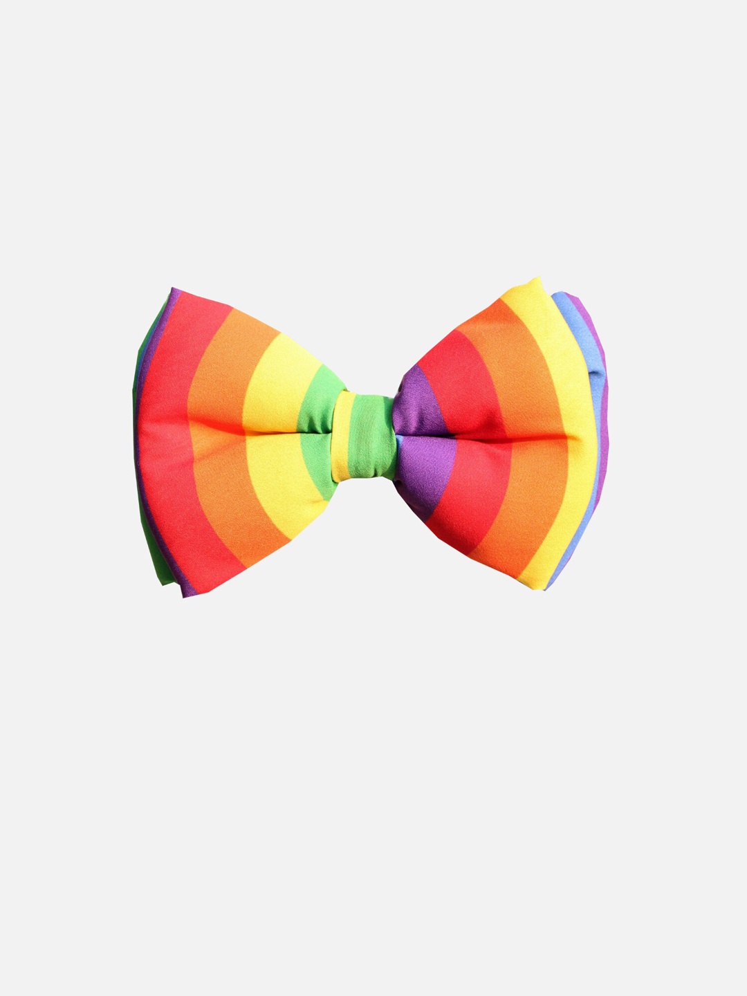 

LANA PAWS Multi-Coloured Pride Rainbow Striped Dog Bow Tie