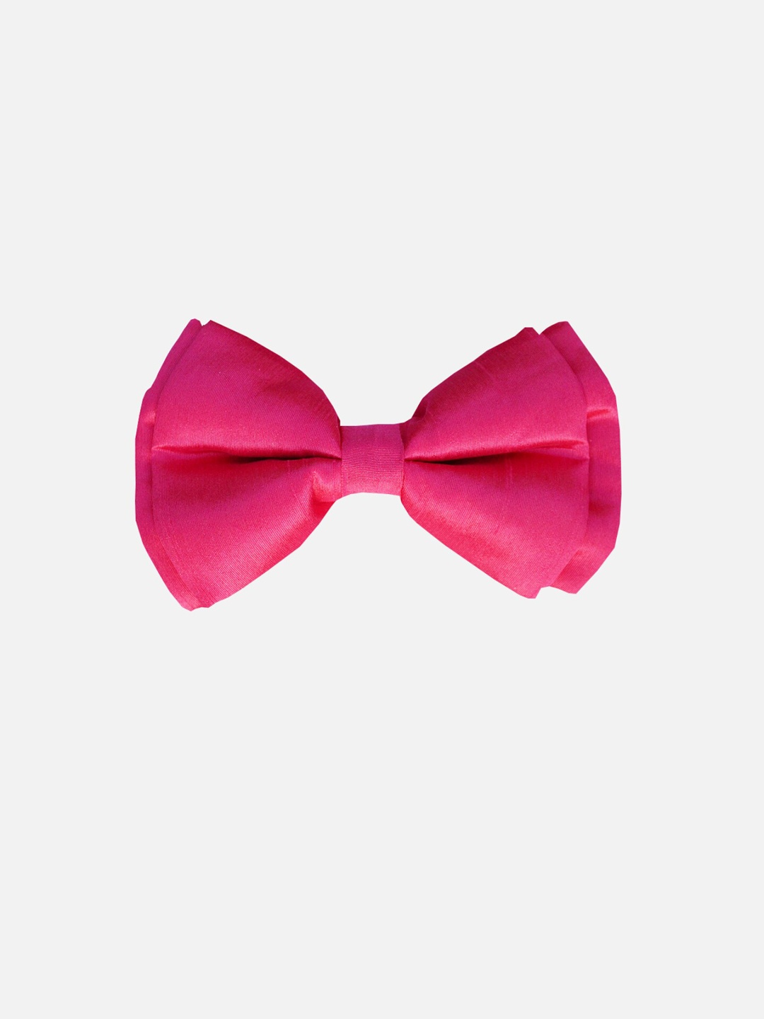 

LANA PAWS Fuschia Solid Silk Dog Bow Tie, Fuchsia