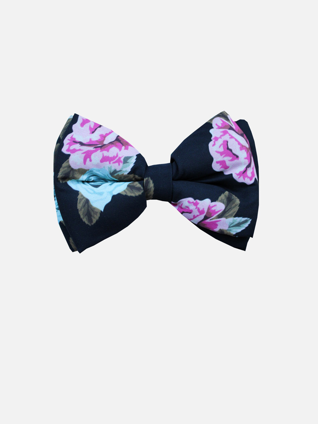 

LANA PAWS Black & Purple Wild Roses Dog Bow Tie