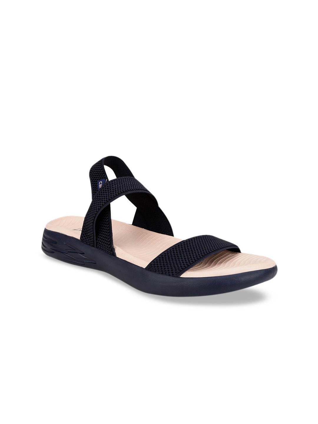 

Campus Women Navy Blue Solid Sports Sandals