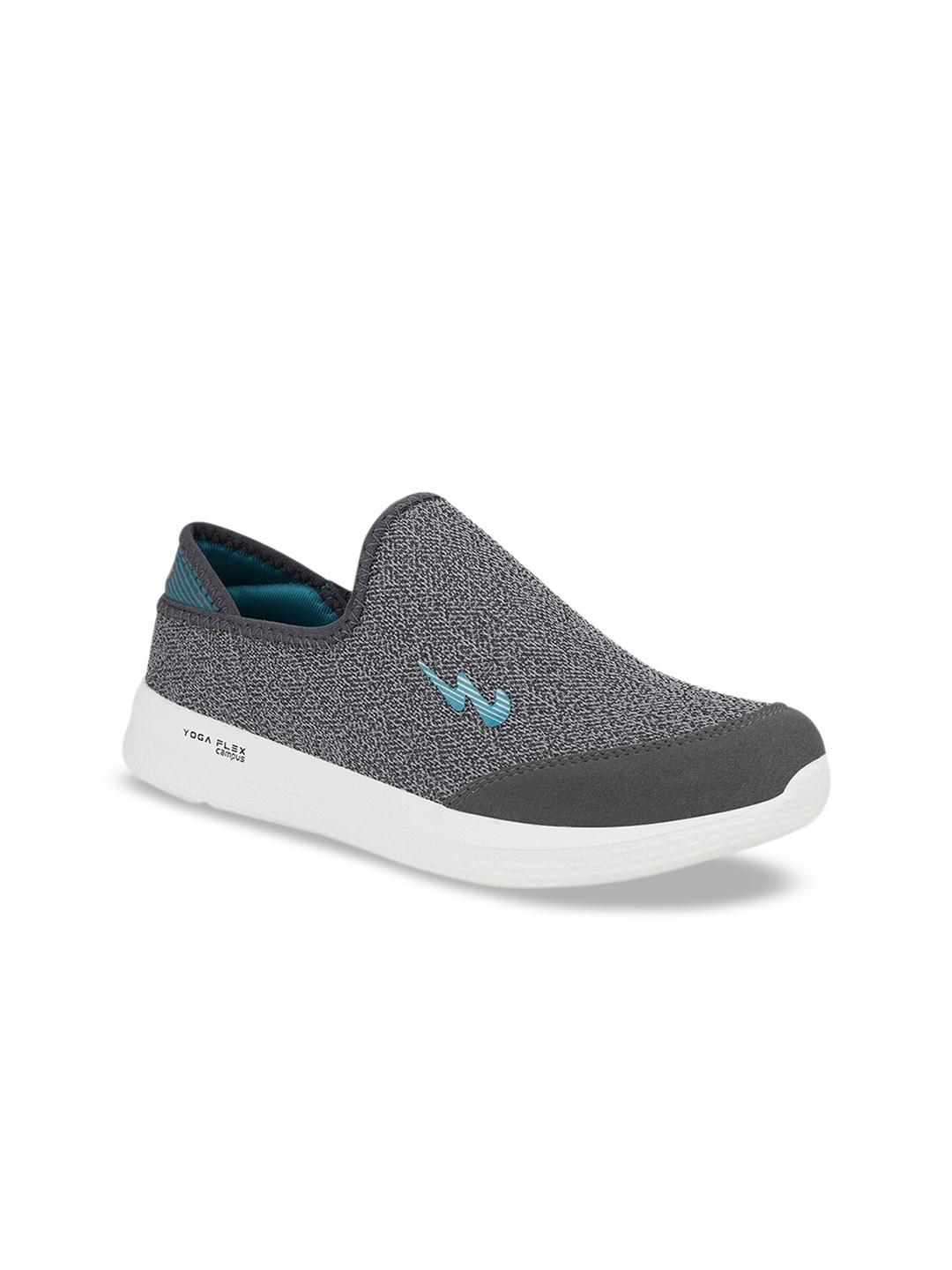 

Campus Women Grey Mesh Running Shoes