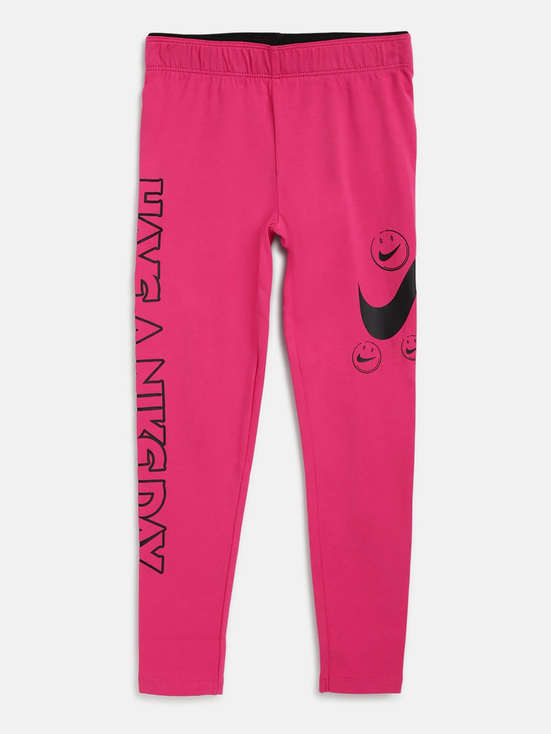 

Nike Girls Pink Have A Nice Day Print Leggings