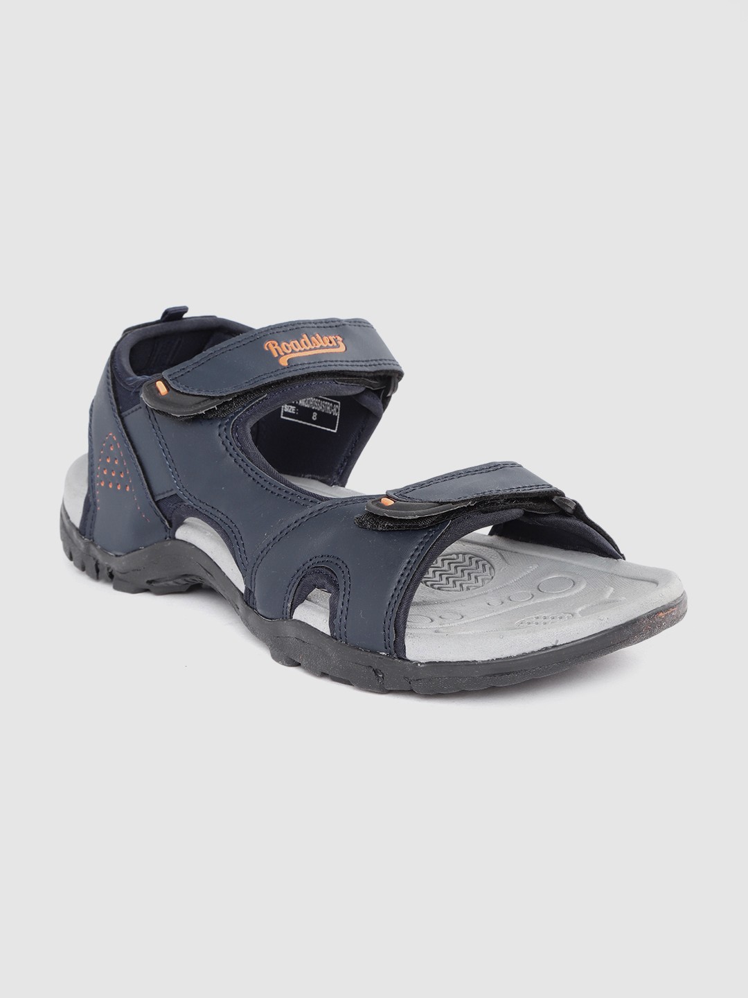 

Roadster Men Navy Sports Sandals, Navy blue