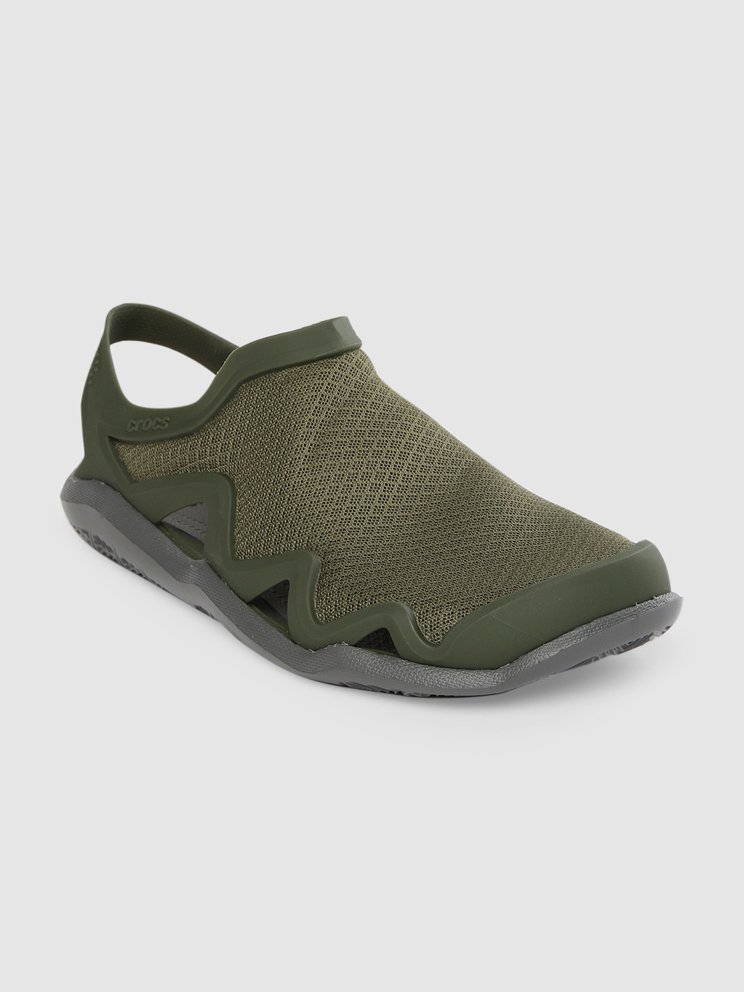 

Crocs Men Olive Green Comfort Sandals