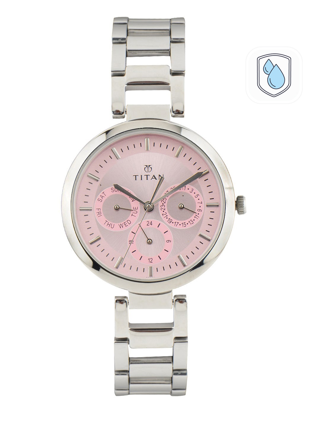 

Titan Women Pink Dial Watch