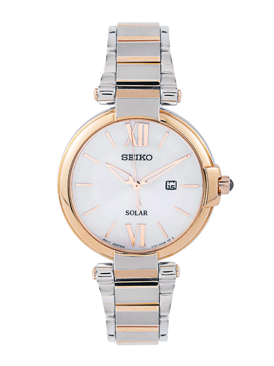 

SEIKO Solar Women Silver Analogue watch SUT156P1