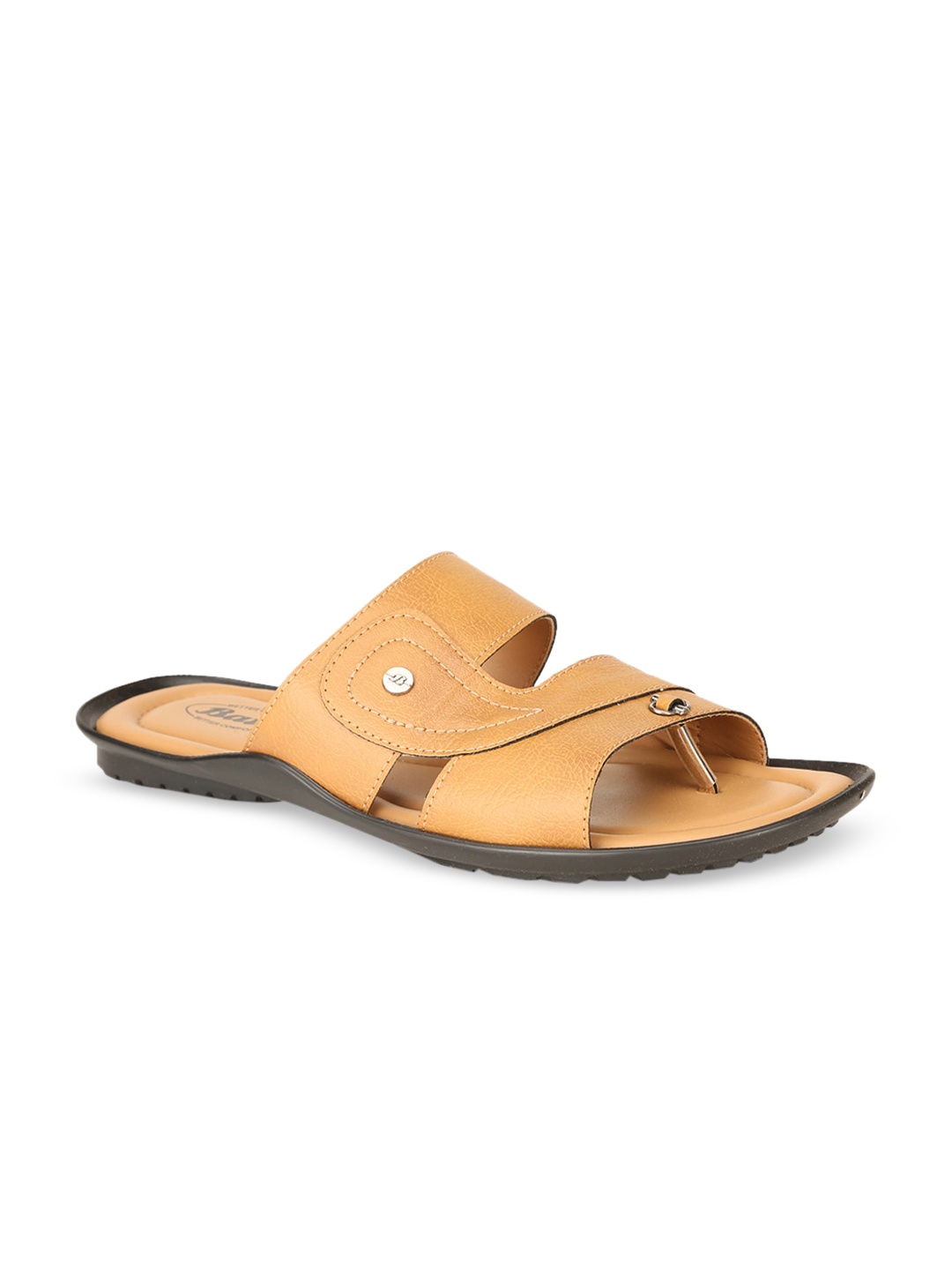 

Bata Men Brown Comfort Sandals