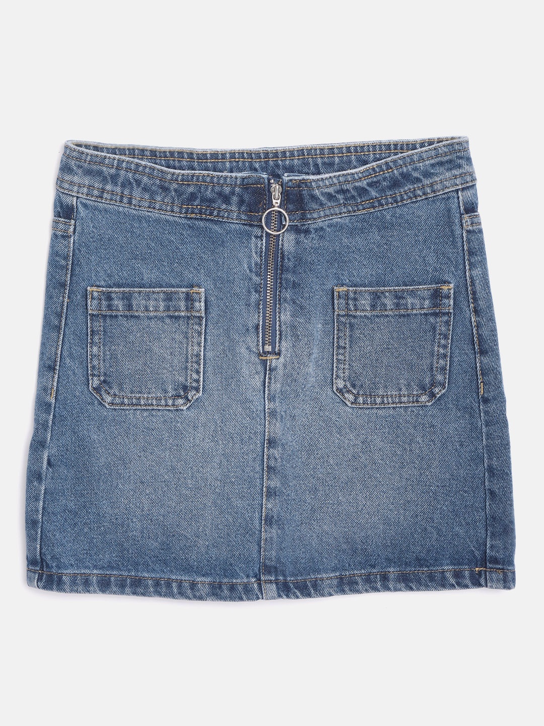 

Marks & Spencer Girls Blue Denim A-Line Skirt