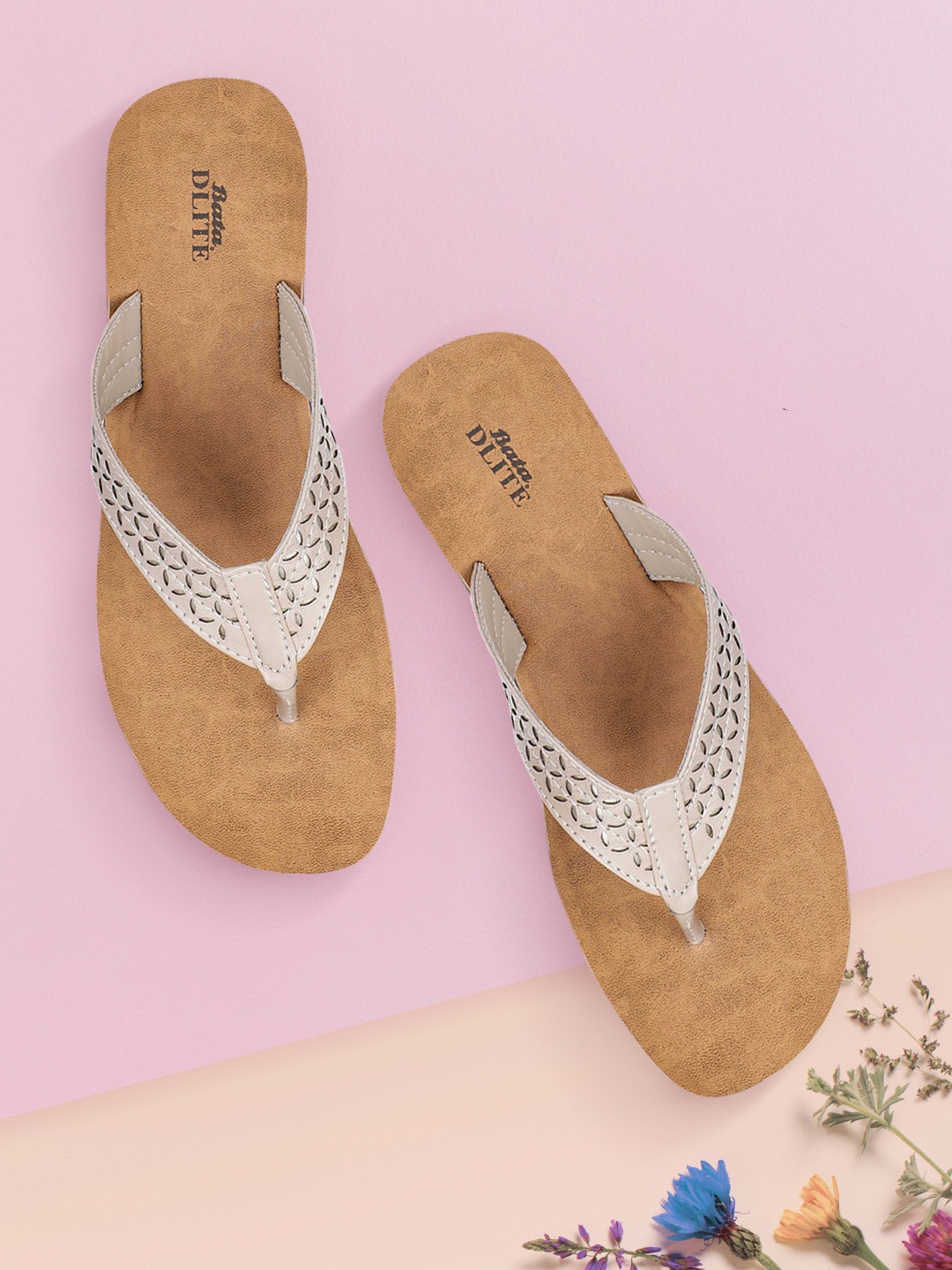 

Bata Women Beige Solid Heels