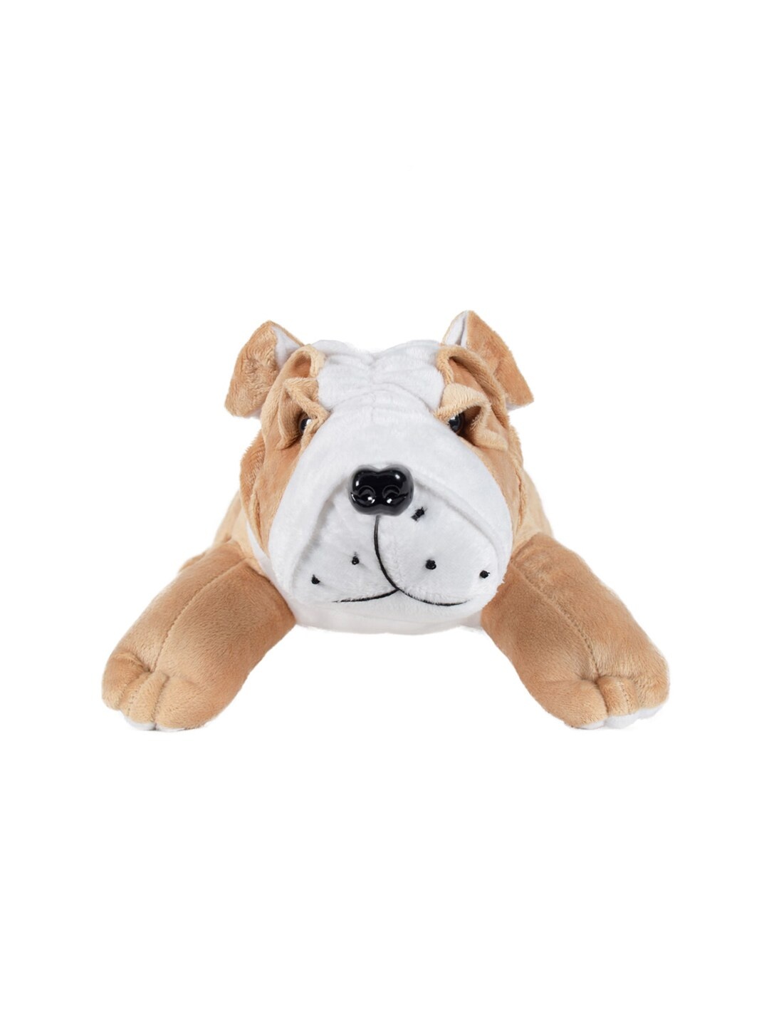 

Ultra Kids Camel Brown & White Bull Dog Soft Toy