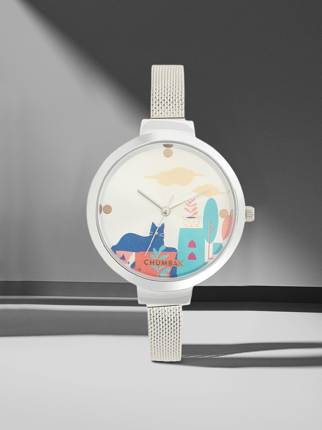 

TEAL BY CHUMBAK Women White Analogue Watch With Bracelet 8907605094026
