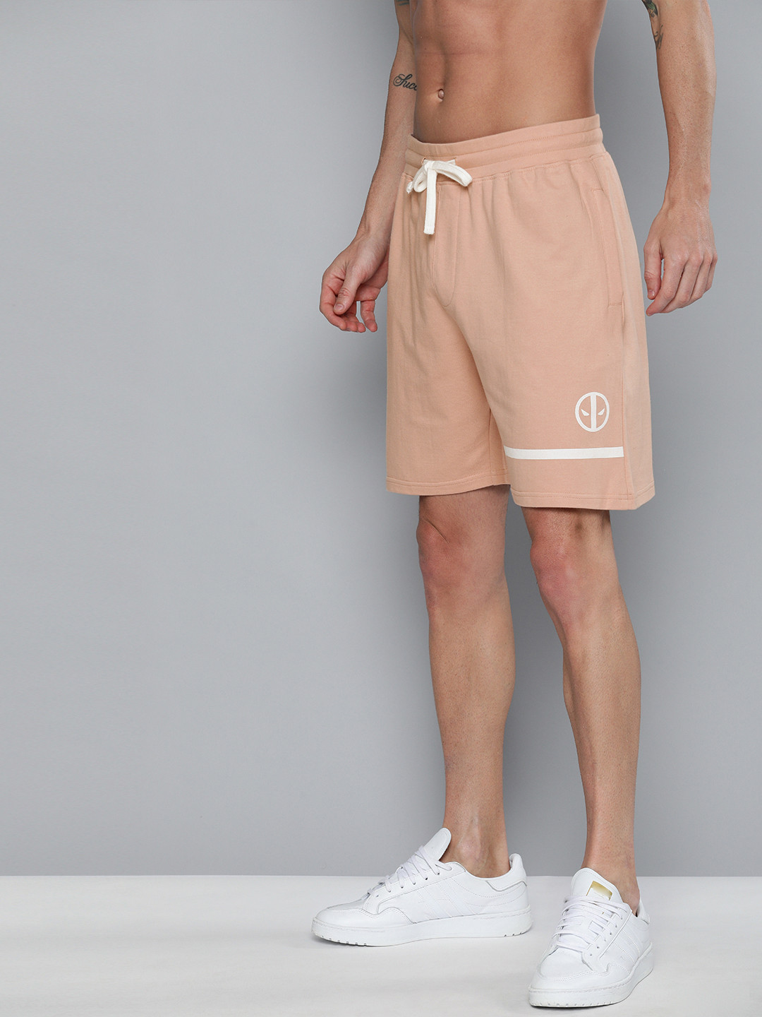 

Kook N Keech Marvel Men Pink Printed Regular Fit Regular Shorts