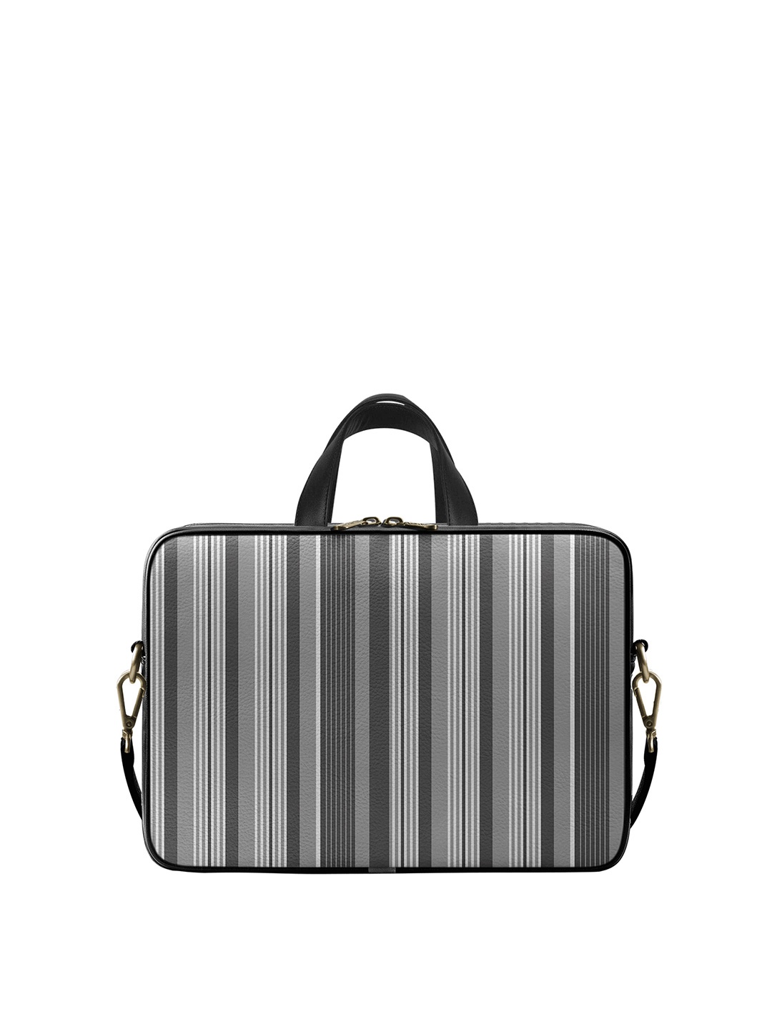 

DailyObjects Unisex Multicoloured Striped 15.6 Inches Laptop Bag, Multi
