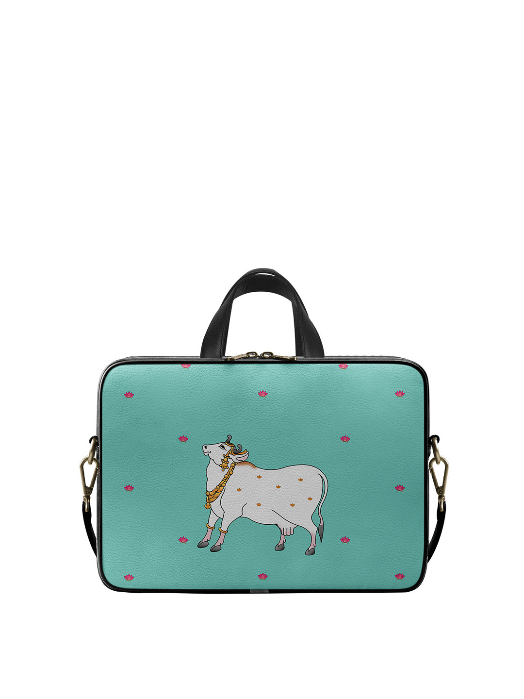 

DailyObjects Unisex Multicoloured Printed 15.6 Inches Laptop Bag, Multi