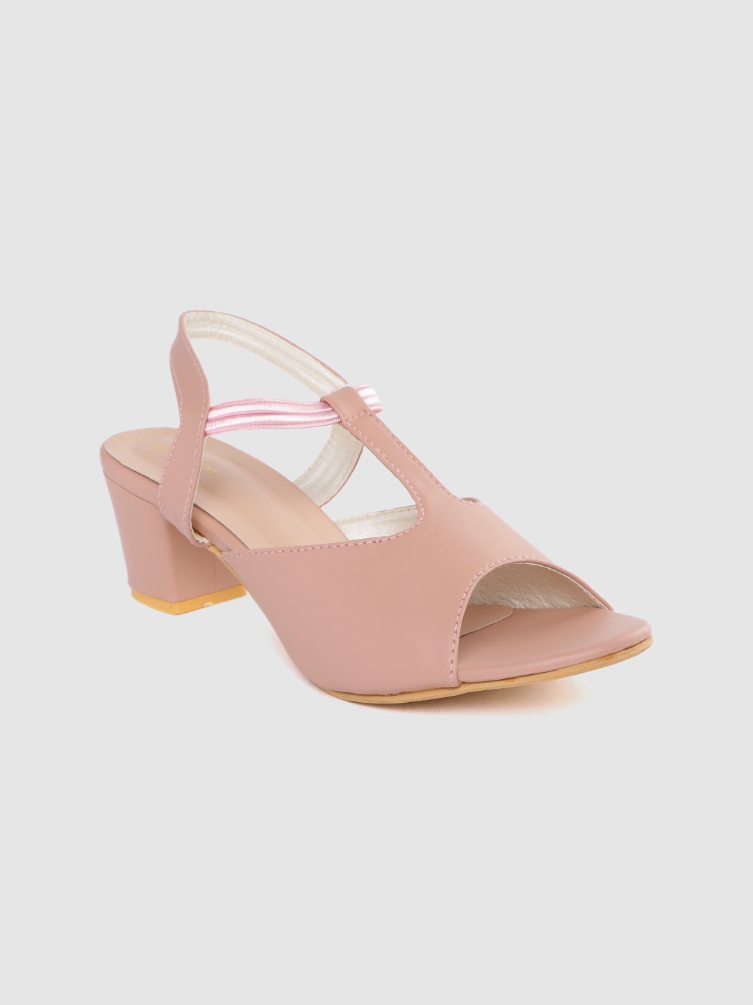 

Funku Fashion Women Pink Solid Block Heels