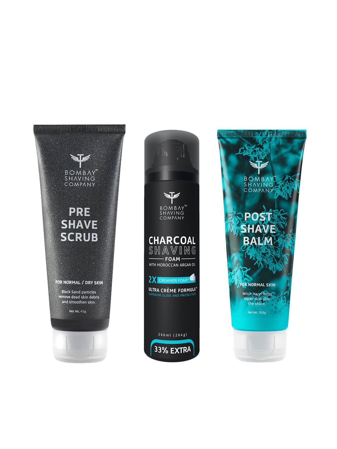 

Bombay Shaving Company Men Set of Shaving Essentials, Blue