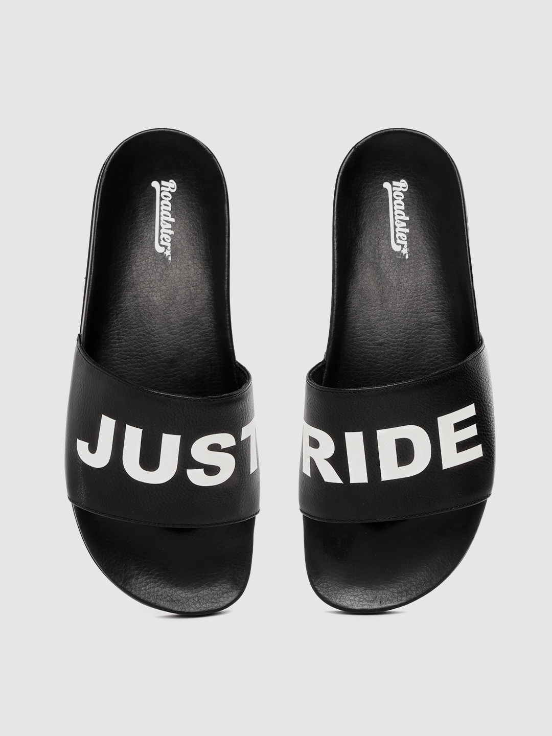 

Roadster Men Black & White Typography Print Sliders