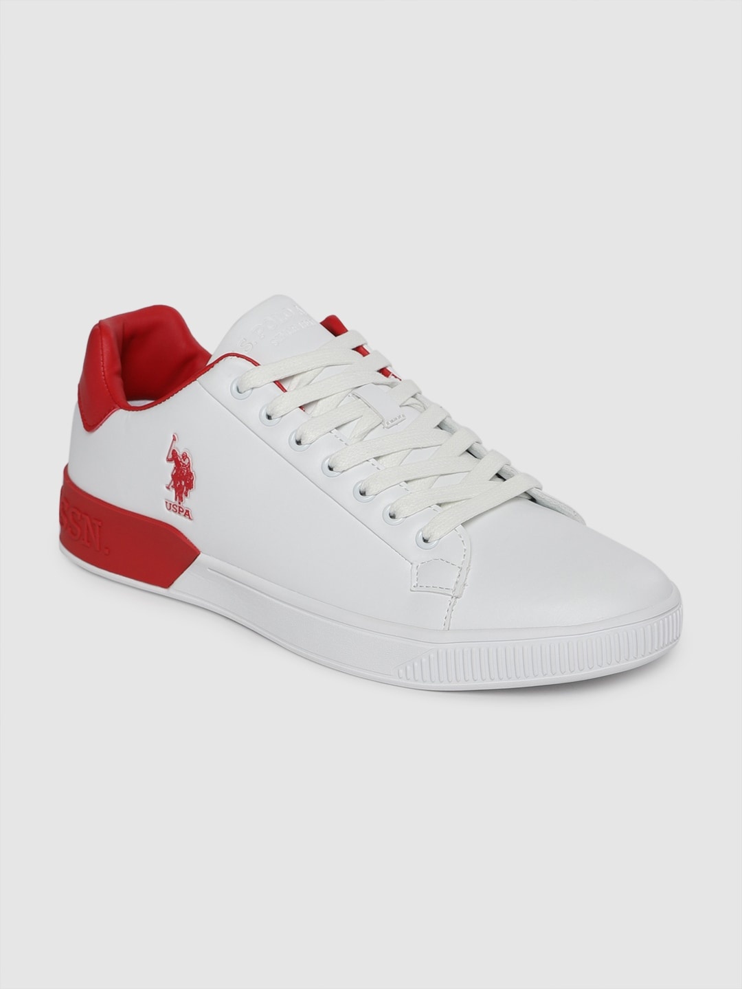 

U.S. Polo Assn. Men White Sneakers