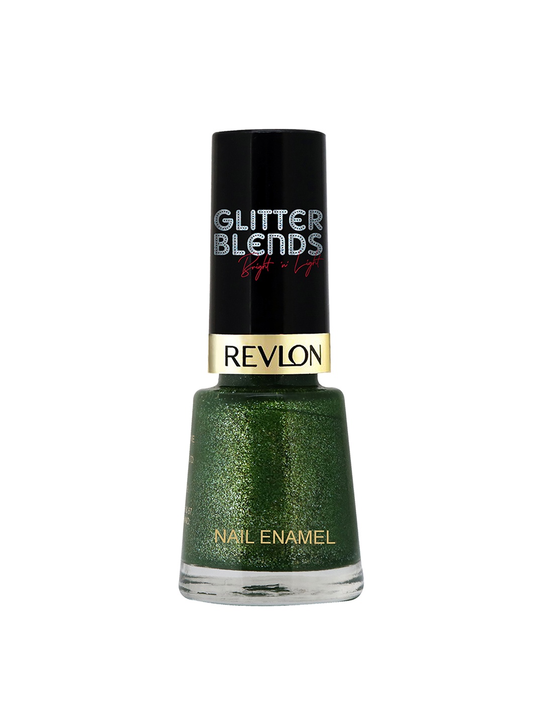 

Revlon Glitter Blends Chip-Resistant Nail Enamel 8ml - Bright Mint 584, Green