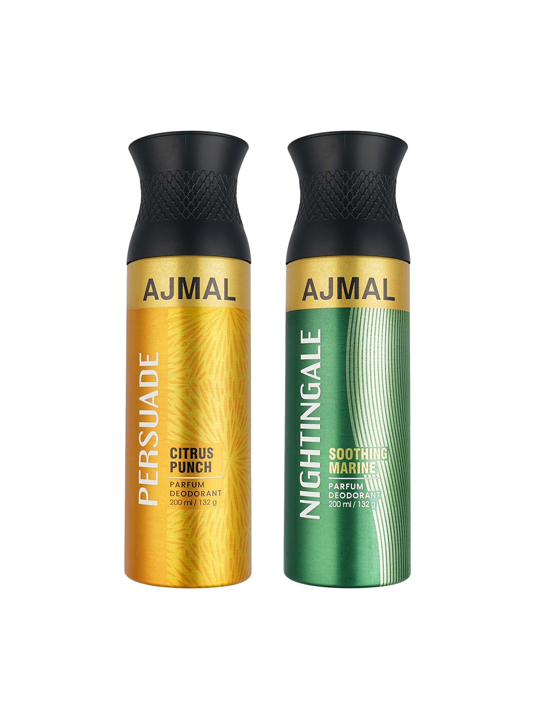 

Ajmal Unisex Set of Persuade & Nightingale Deodorants - 200 ml each, Multi