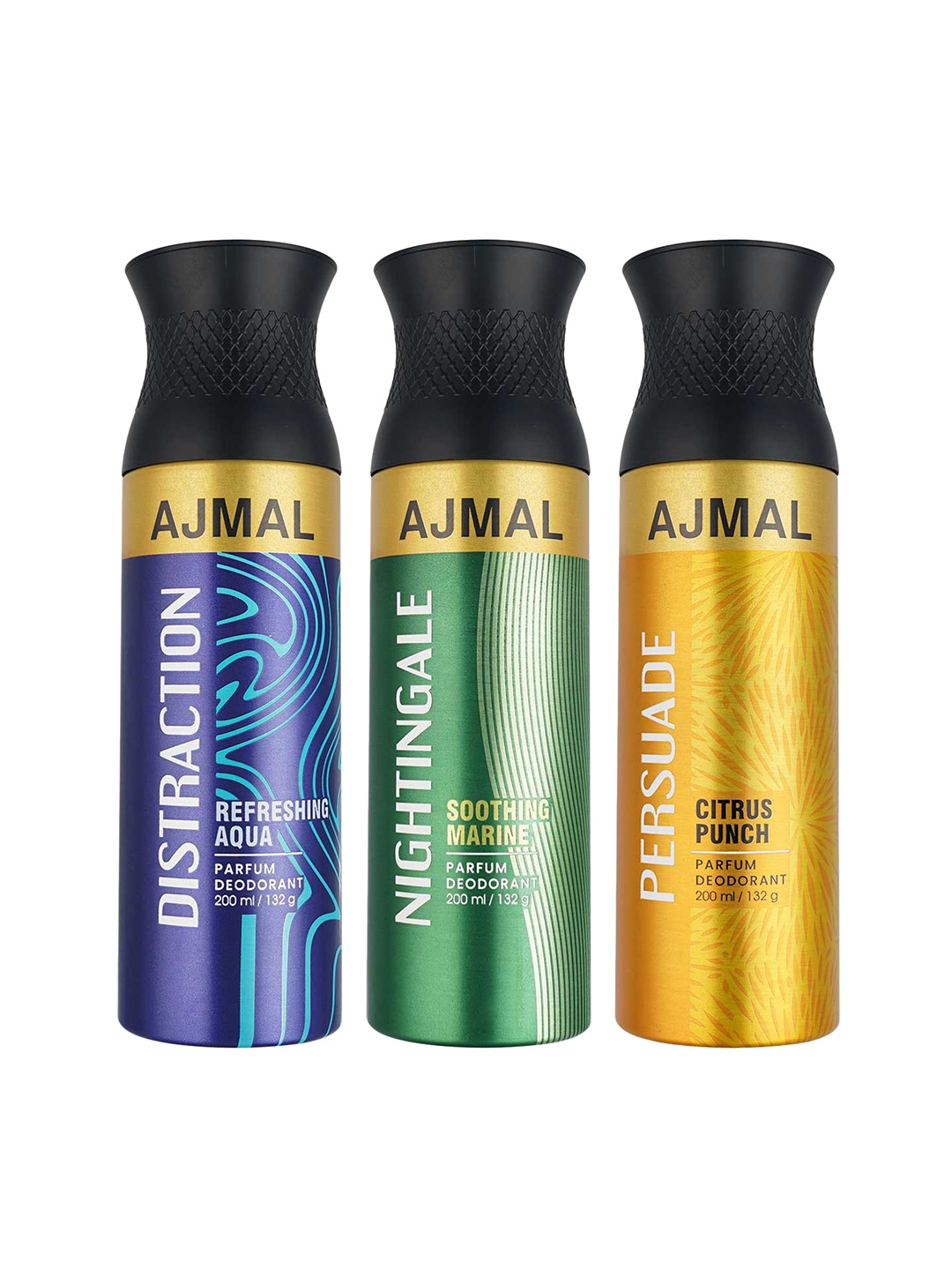 

Ajmal Set of 3 Deodorant, Multi