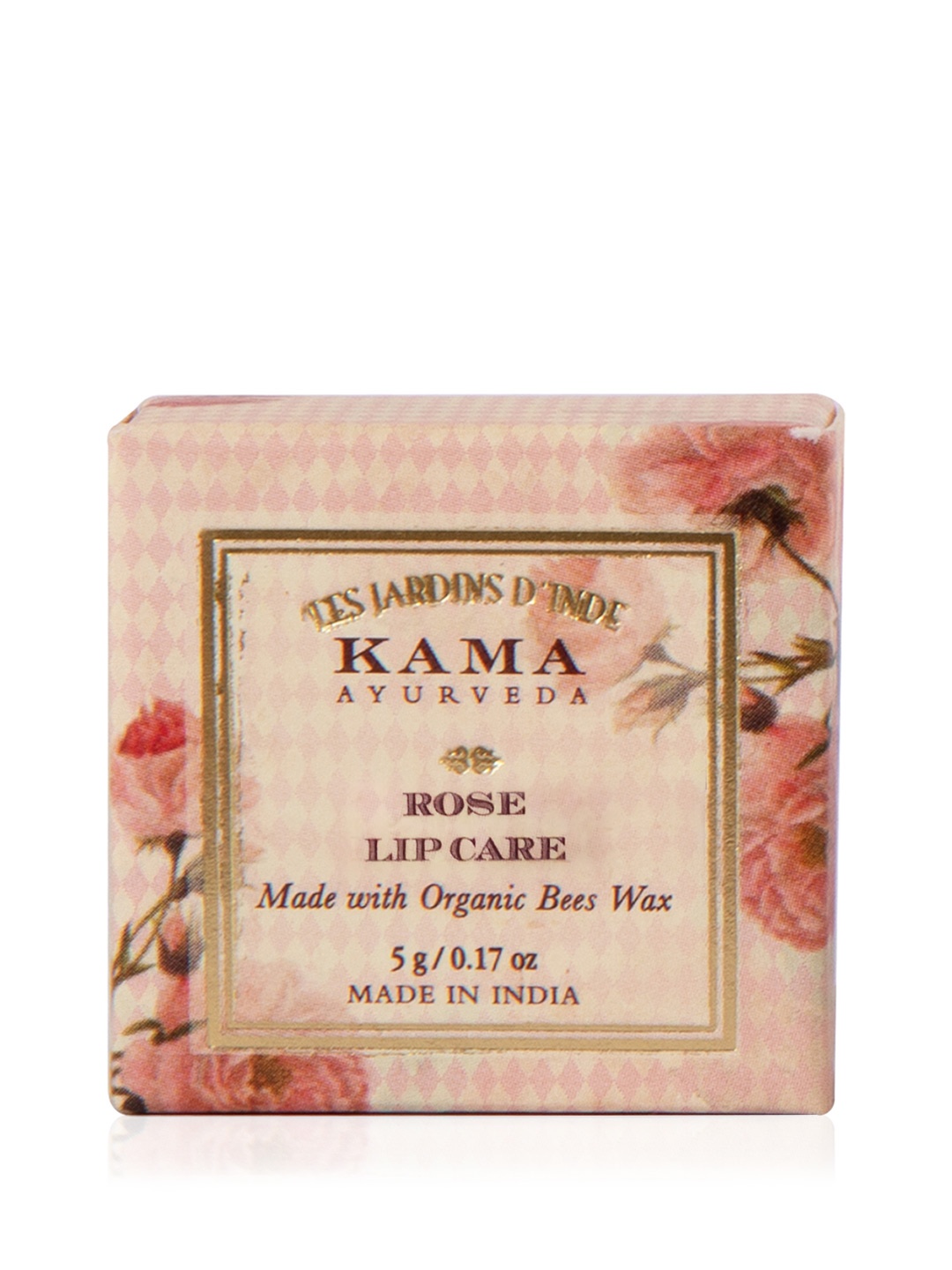 

KAMA AYURVEDA Organic Beeswax Lip Care 5 gm - Rose, Pink