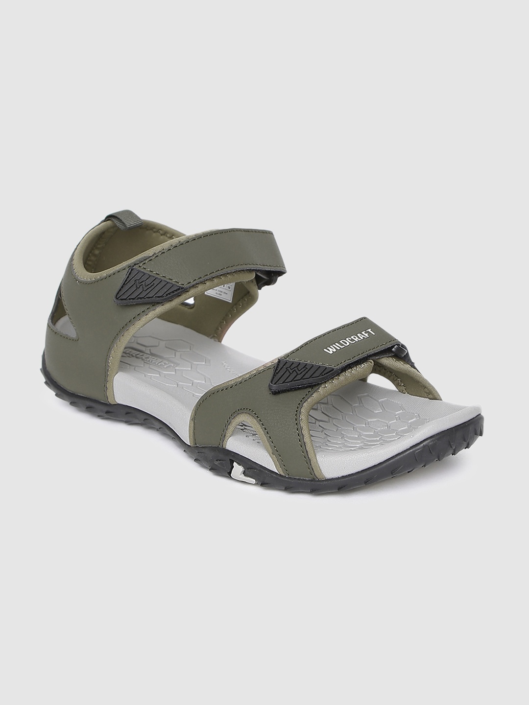 

Wildcraft Men Olive Green Solid Baloy+ Sports Sandals