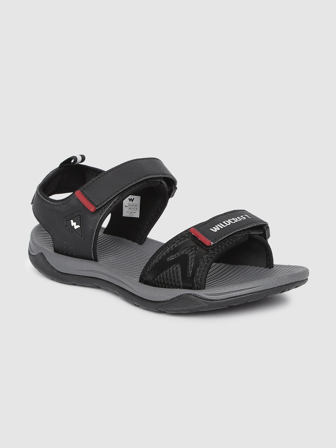 

Wildcraft Men Black Solid Ninja Sports Sandals