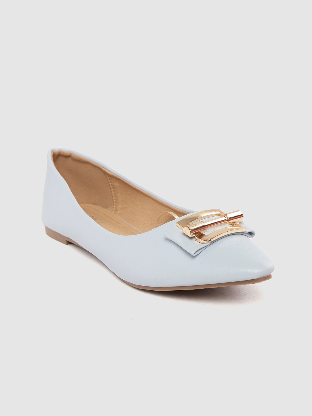 

Allen Solly Women Blue Solid Ballerinas
