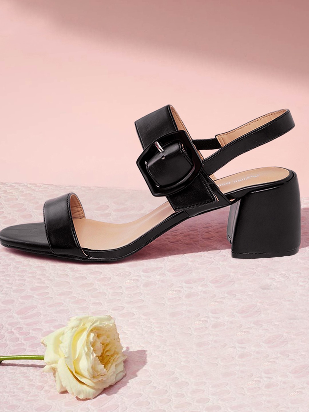 

Allen Solly Women Black Solid Heels