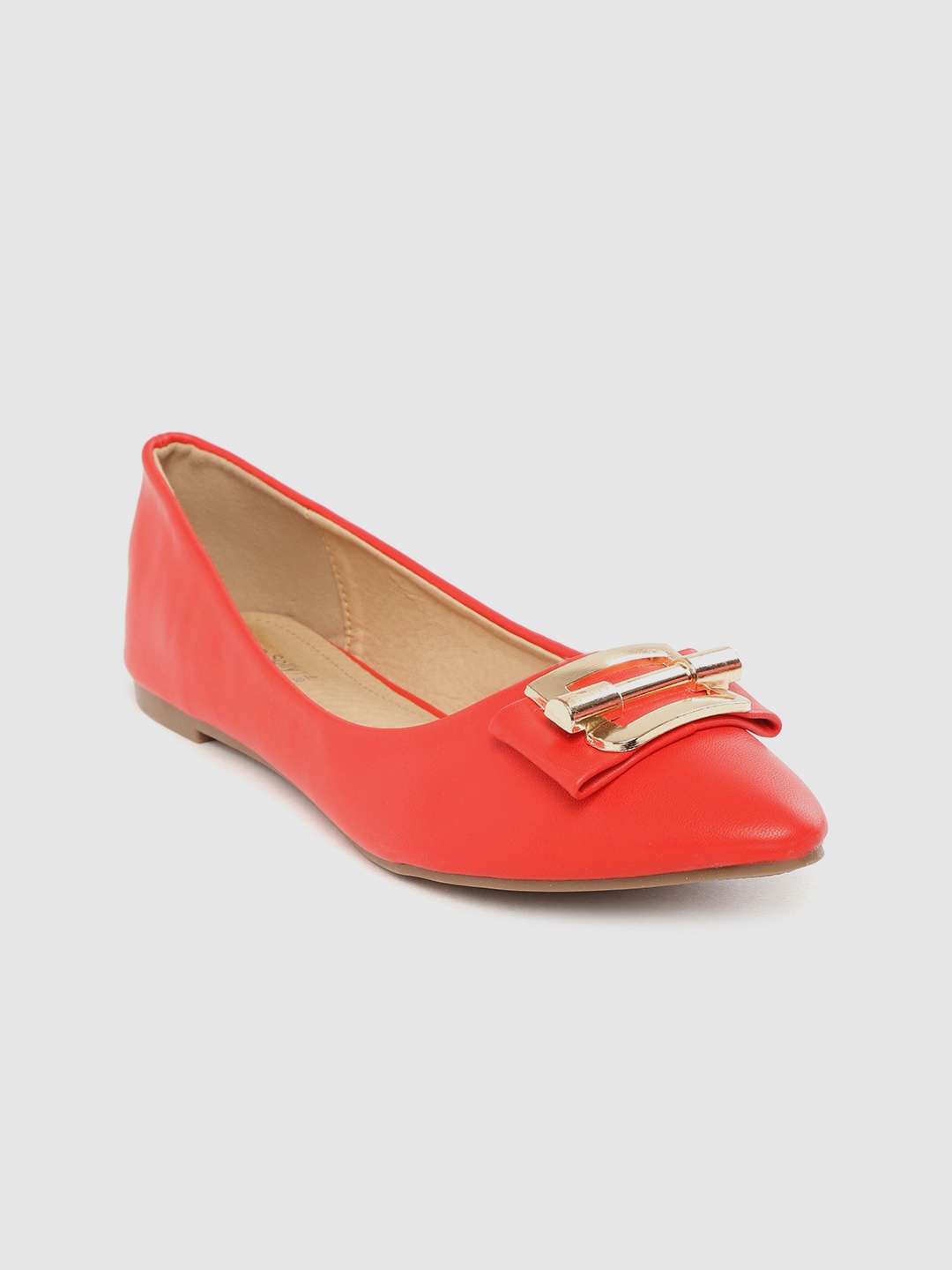 

Allen Solly Women Red Solid Ballerinas