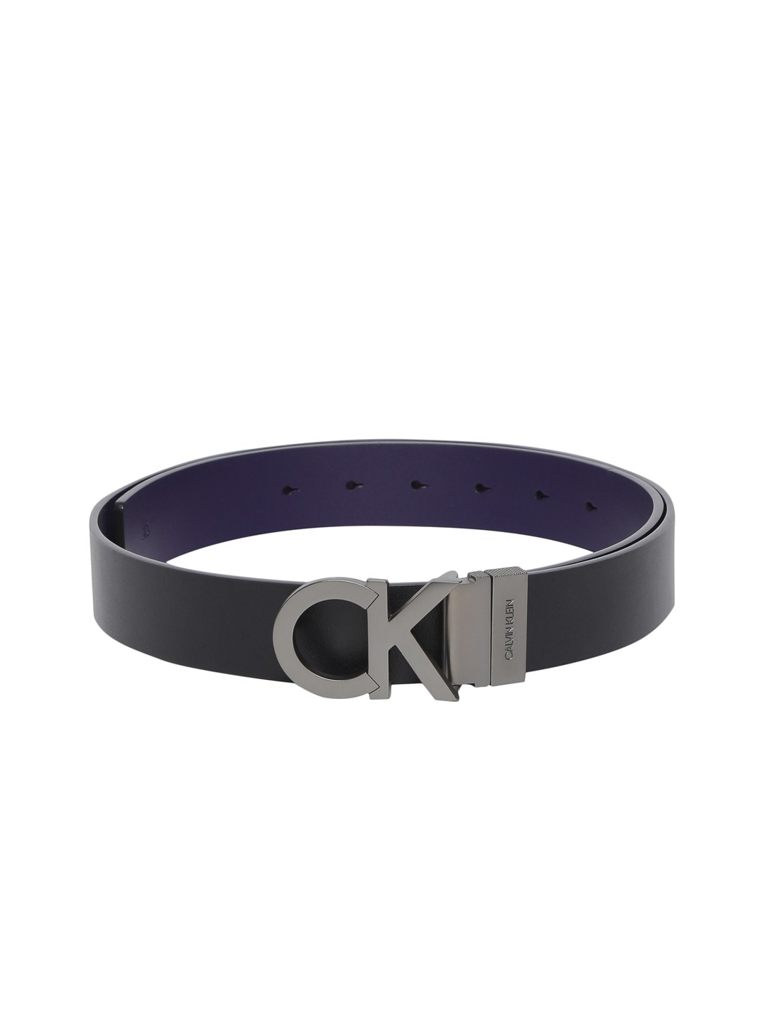 

Calvin Klein Men Black Solid Belt