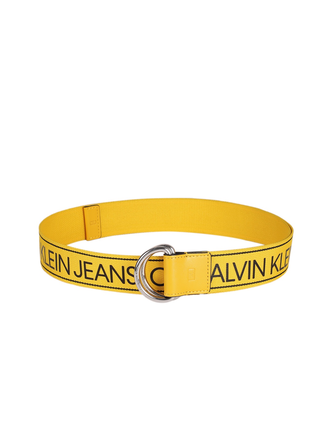 

Calvin Klein Men Yellow Printed Belt