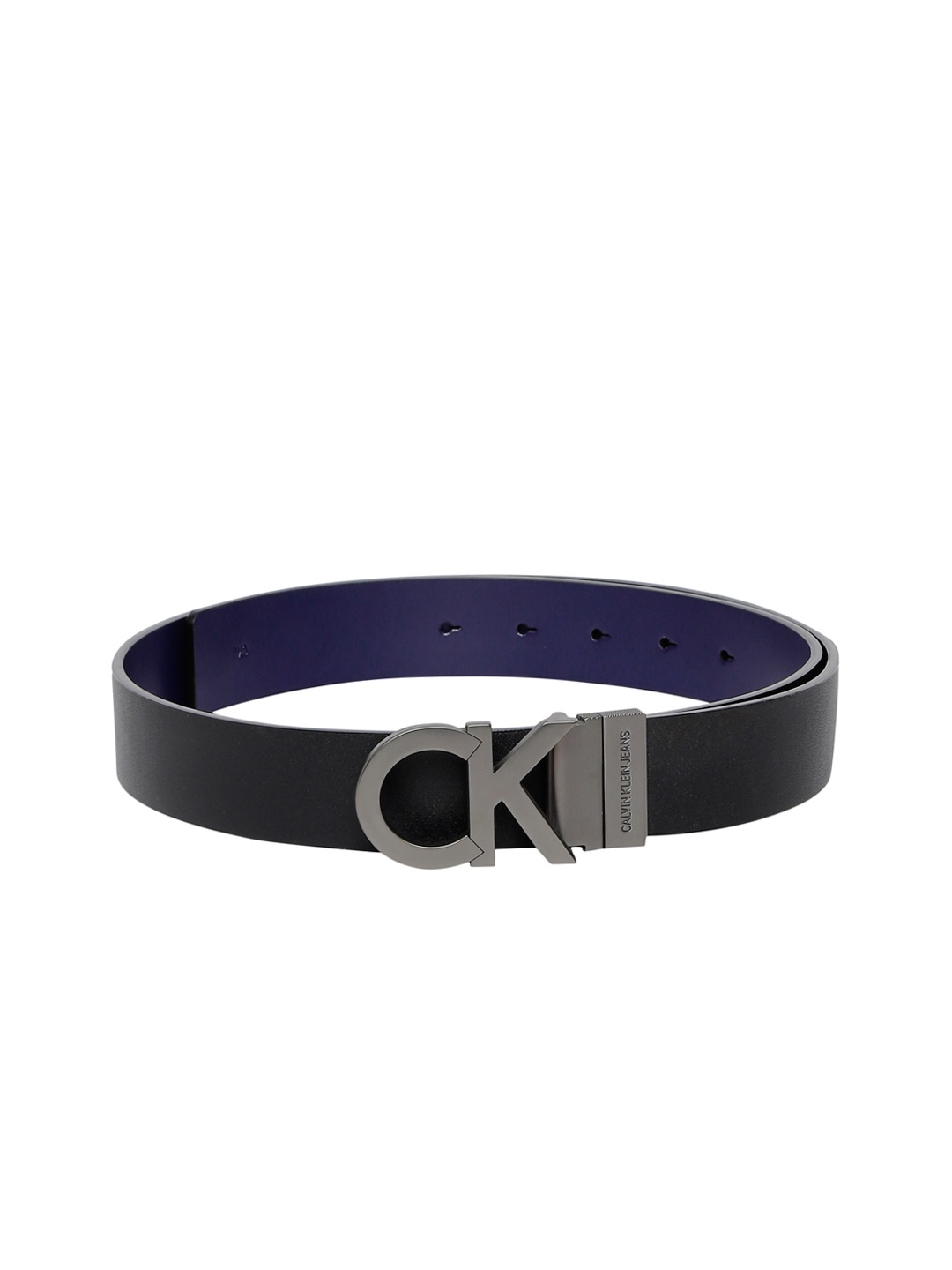 

Calvin Klein Men Black Solid Belt