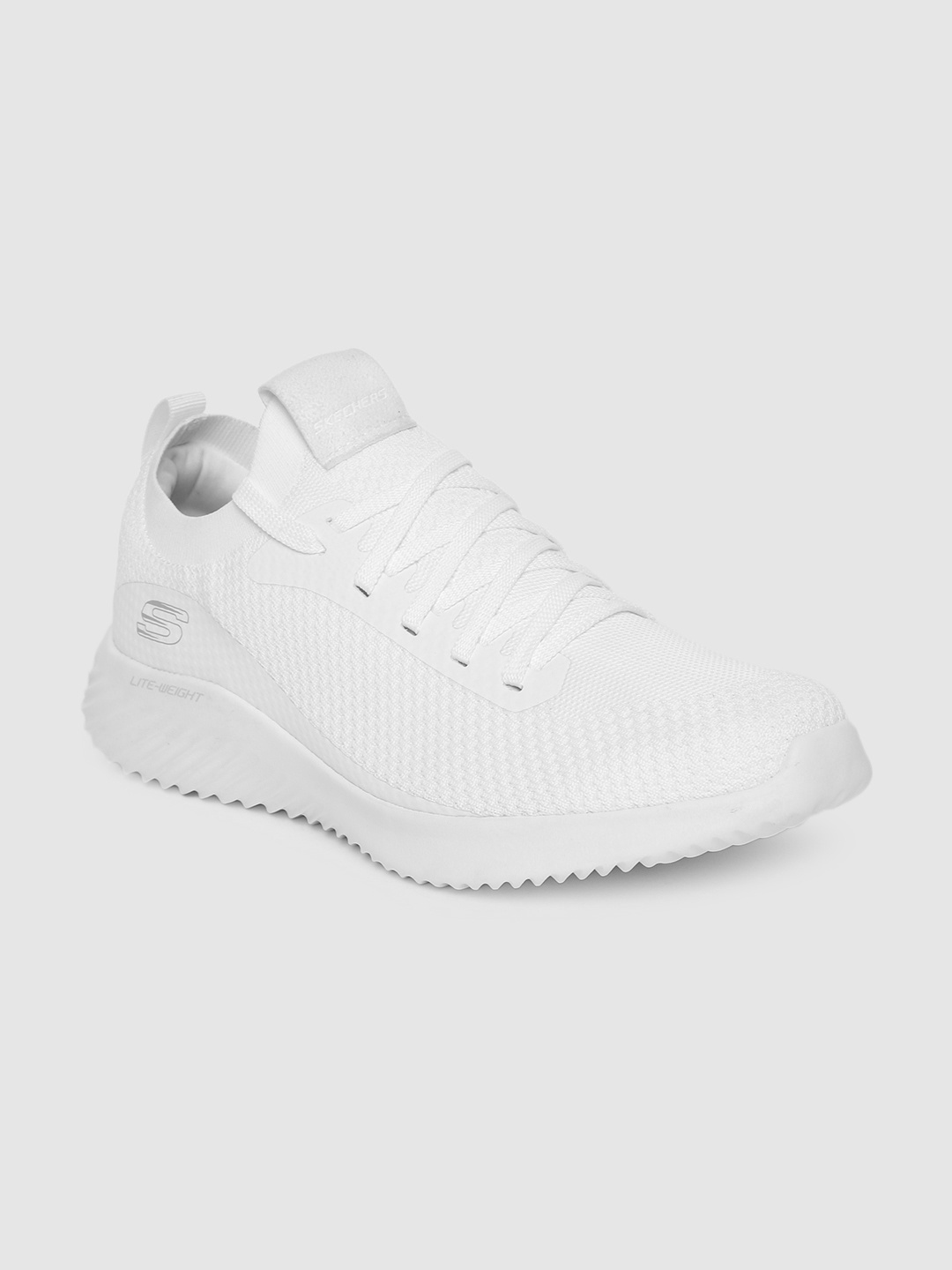 

Skechers Men White BOUNDER-MIRKLE Sneakers