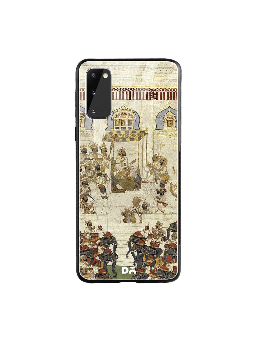 

DailyObjects Grey & Beige Royal Decree Samsung Galaxy S20 Glass Case