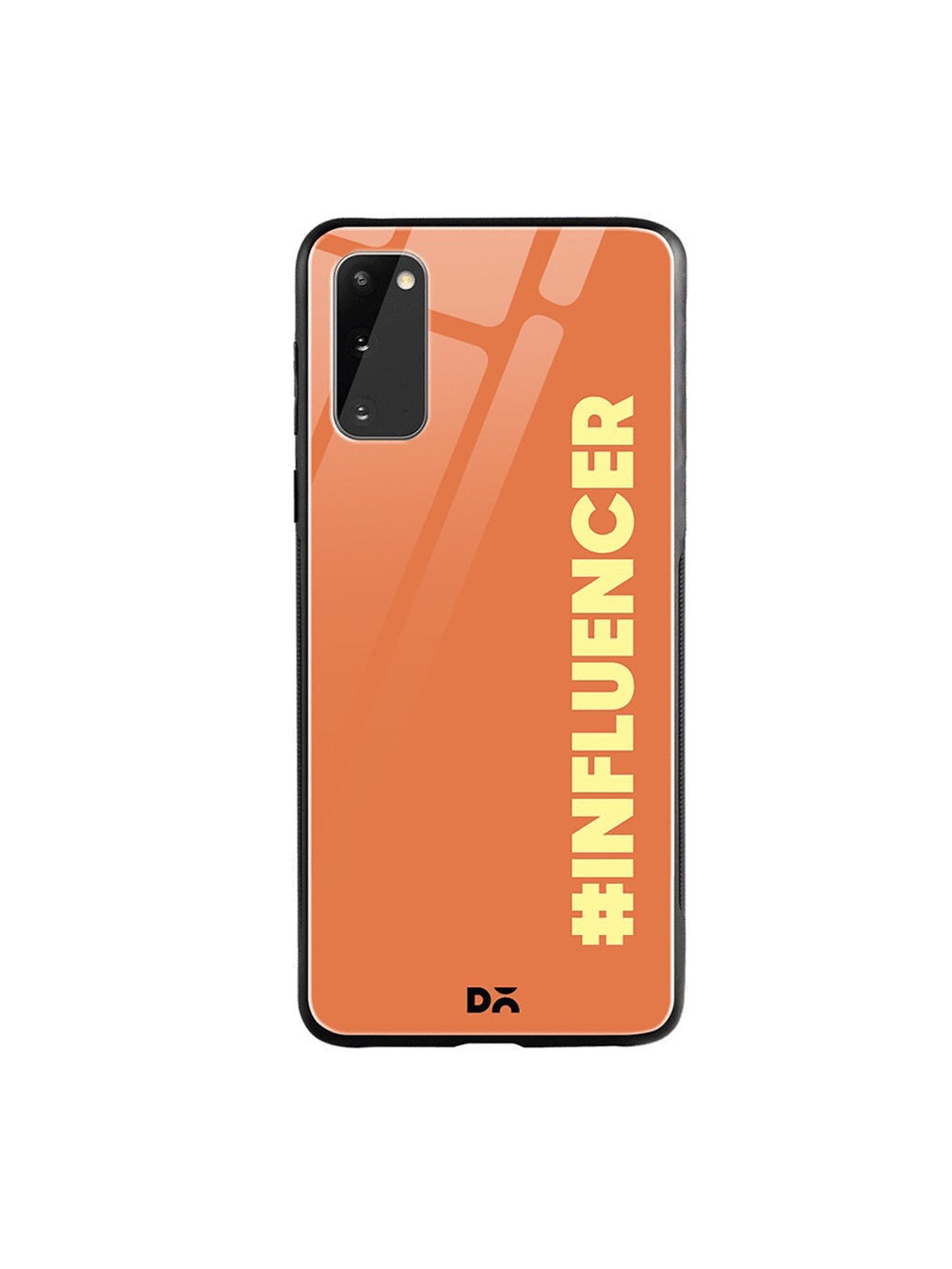 

DailyObjects Orange & Yellow Influencer Samsung Galaxy S20 Shock Absorbent Glass Case