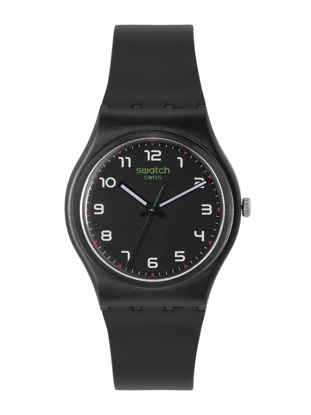 

Swatch Unisex Black MASA Water Resistant Analogue Watch SO28B100