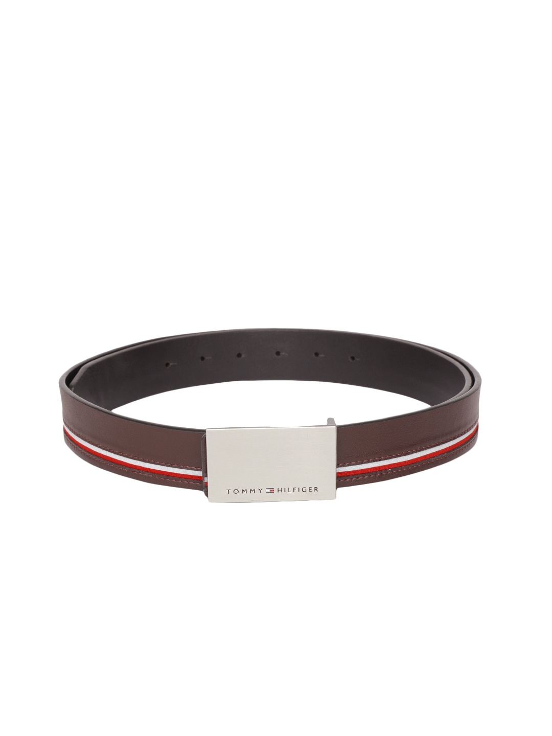 

Tommy Hilfiger Men Brown Solid Leather Belt
