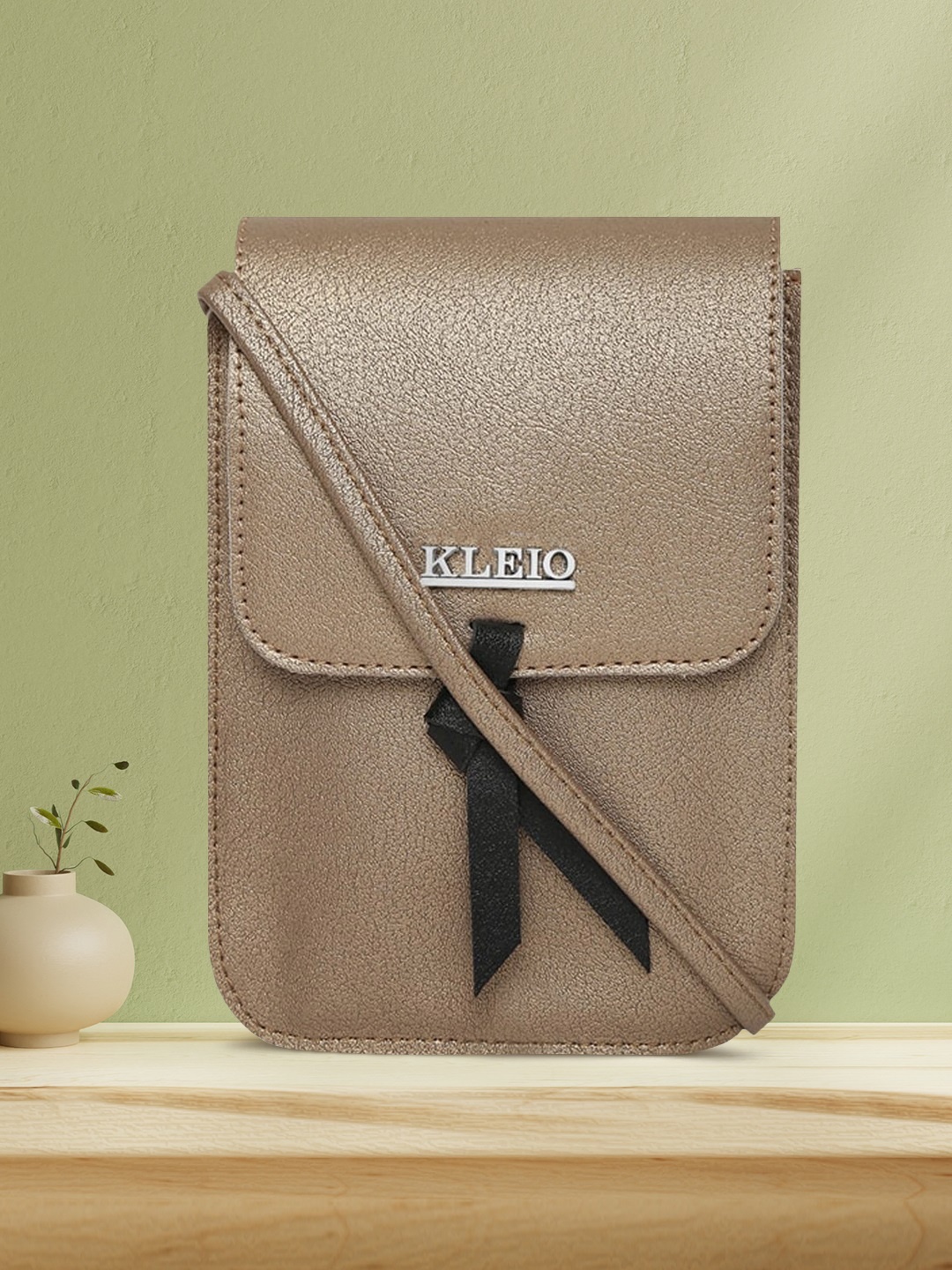 

KLEIO Vegan Mobile Pouch Side Sling, Copper