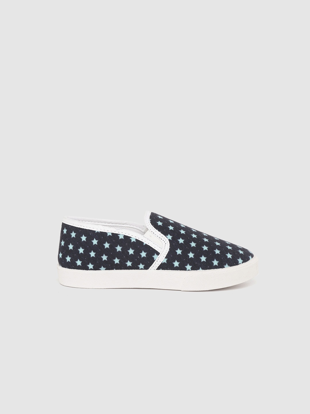 

YK Boys Blue Star Print Slip-On Sneakers