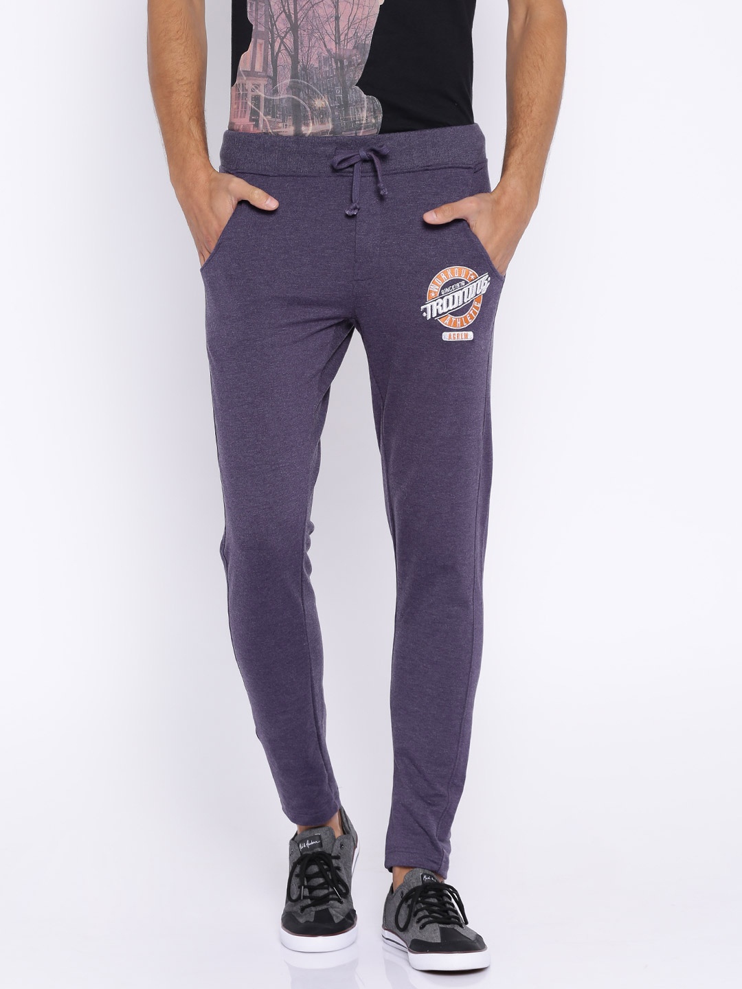 

American Crew Purple Melange Track Pants