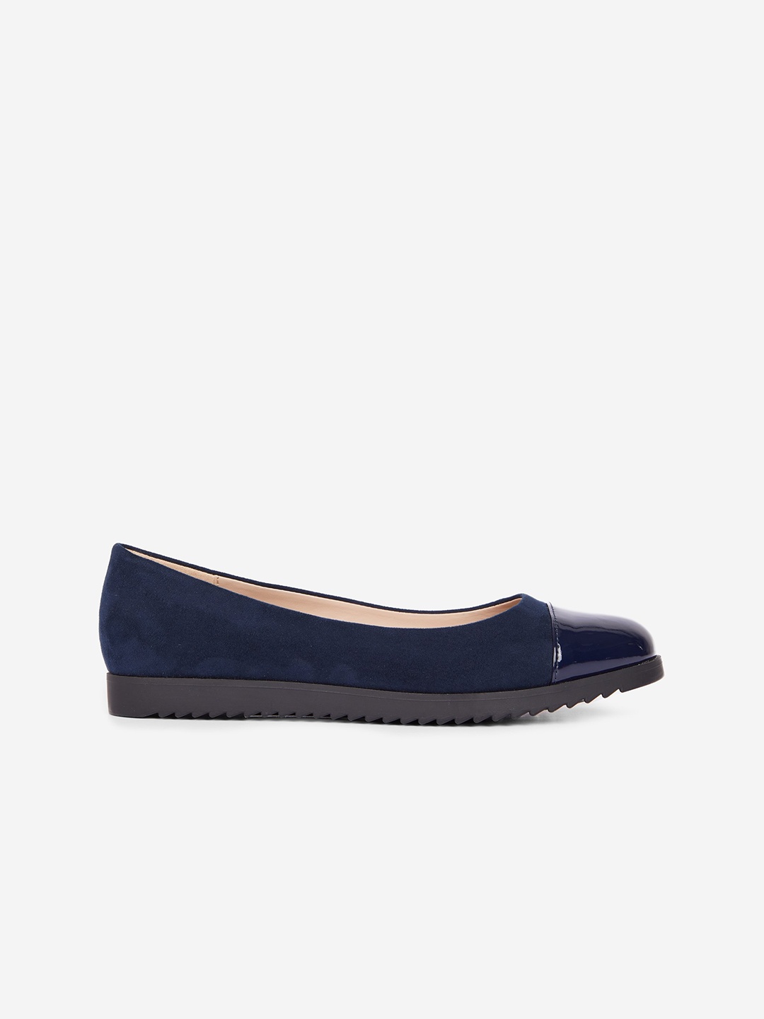 

DOROTHY PERKINS Women Navy Blue Comfort Fit Solid Ballerinas