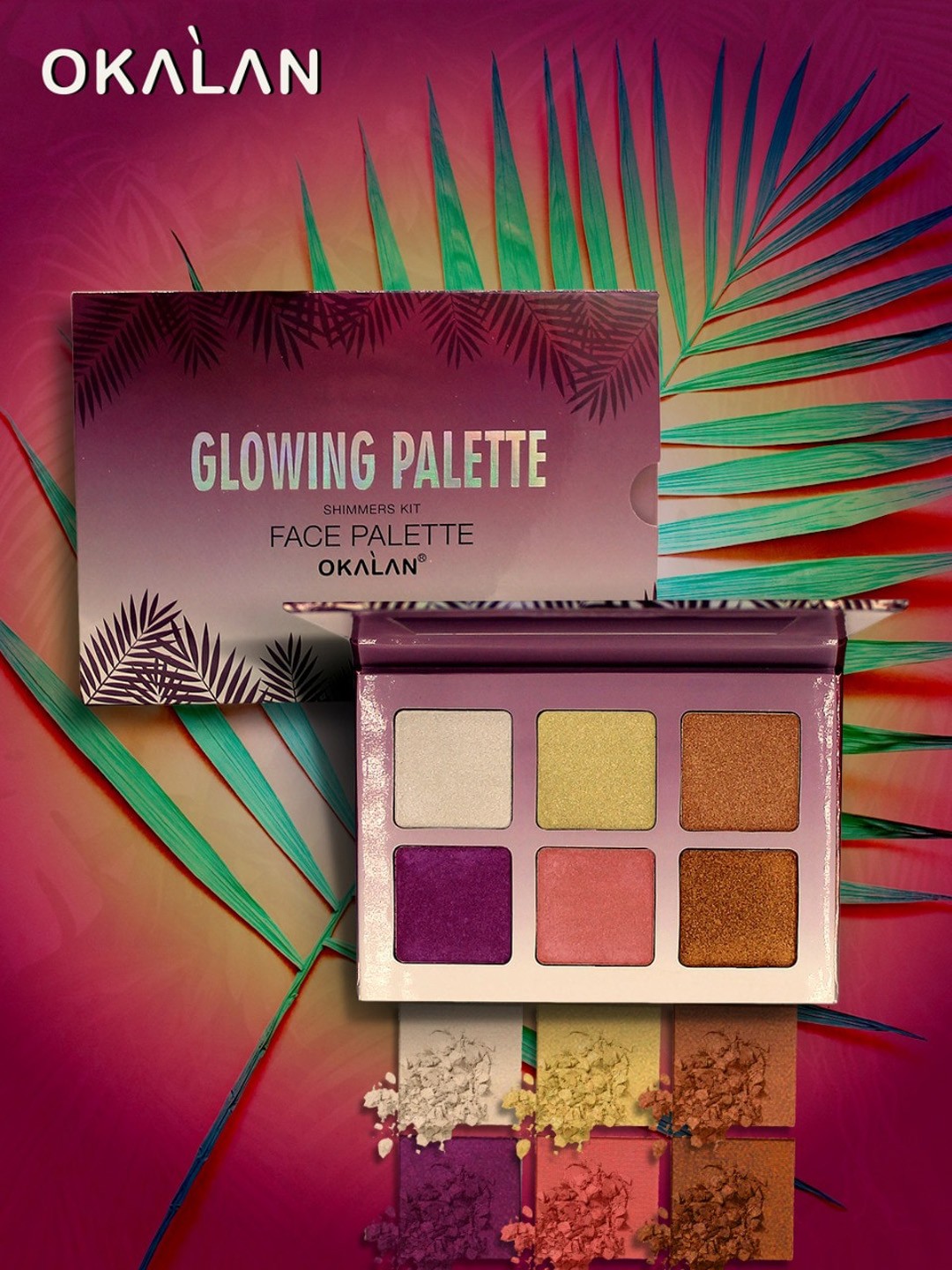 

Okalan Women Glowing Face Palette A, Multi